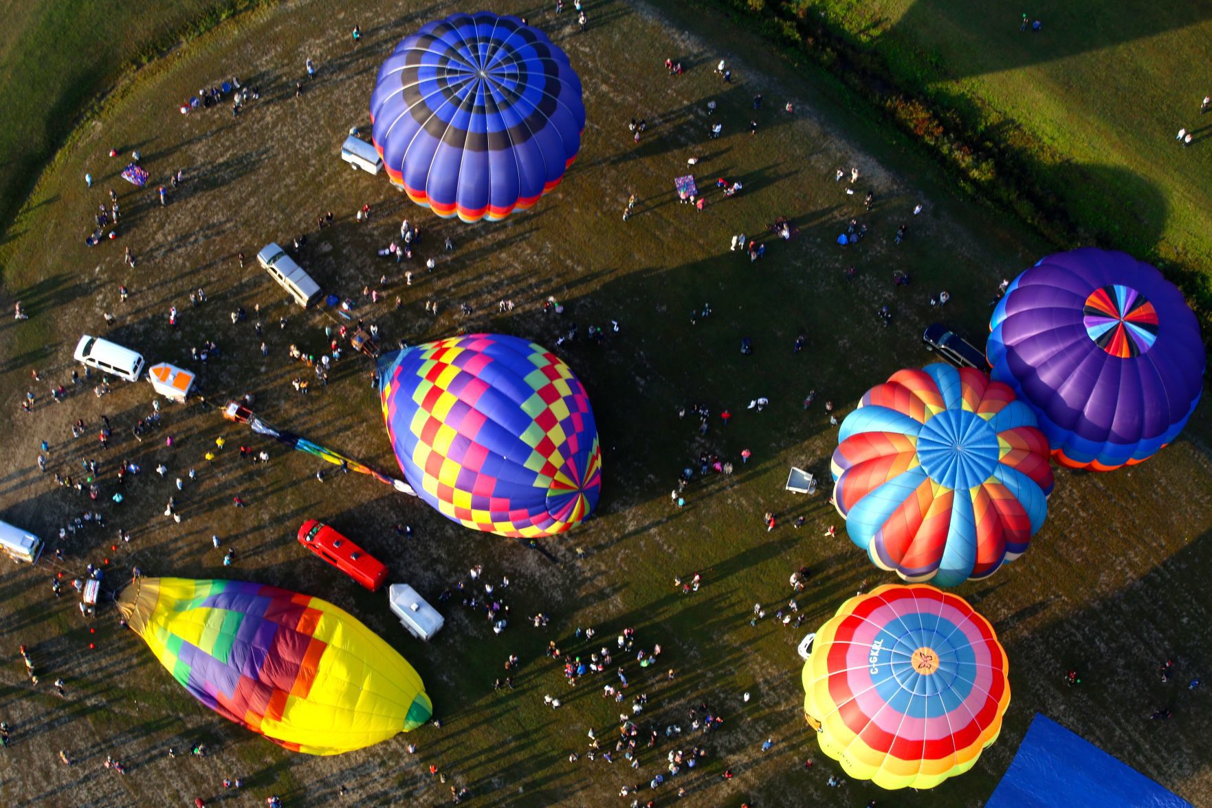 Adirondack Balloon Festival, Sunday morning
